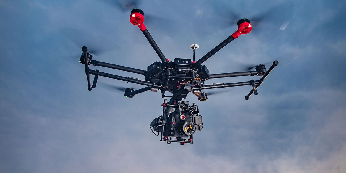 Natáčení video sliderů dronem